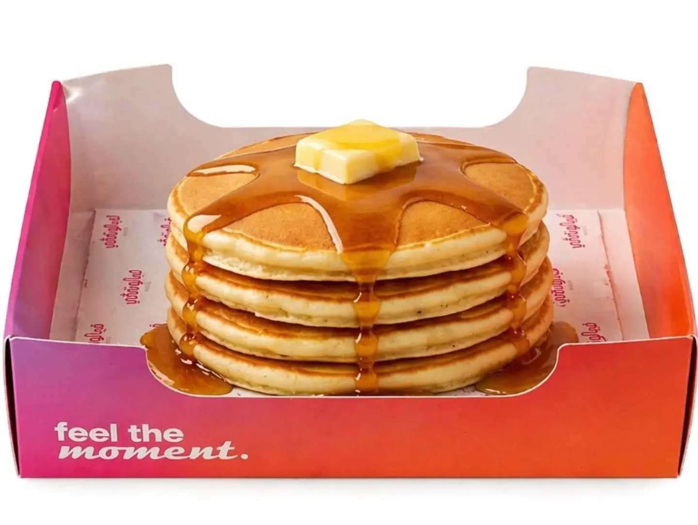 Classic Pancakes With Syrup And Butter