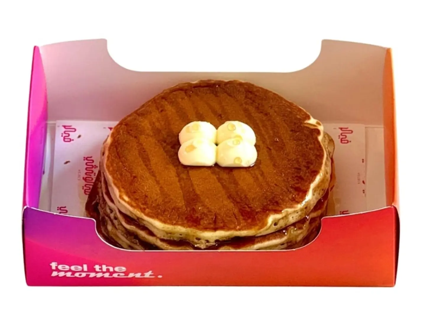 Classic Pancakes With Syrup And Butter