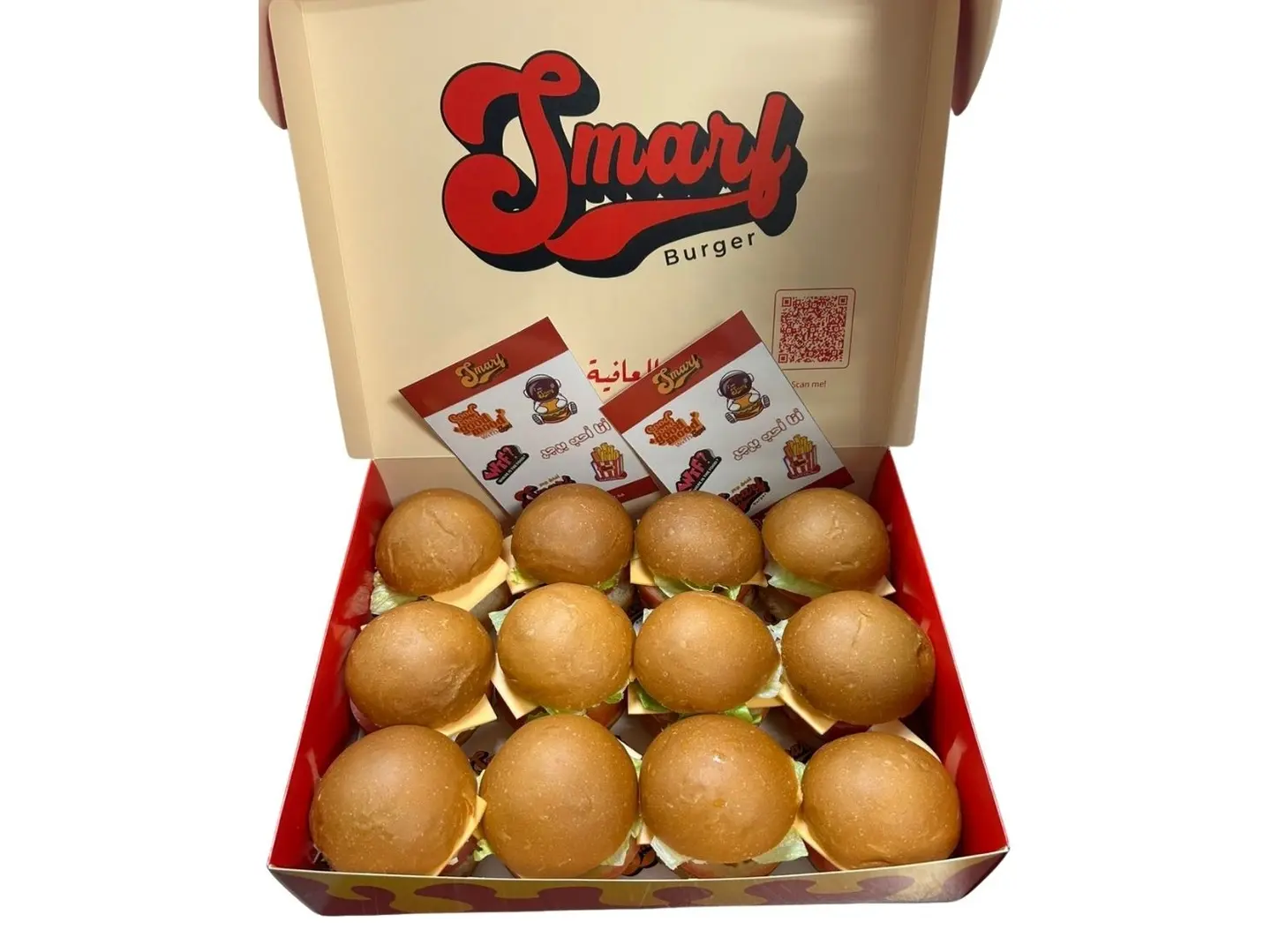 Mini Burger Box 12 Pieces