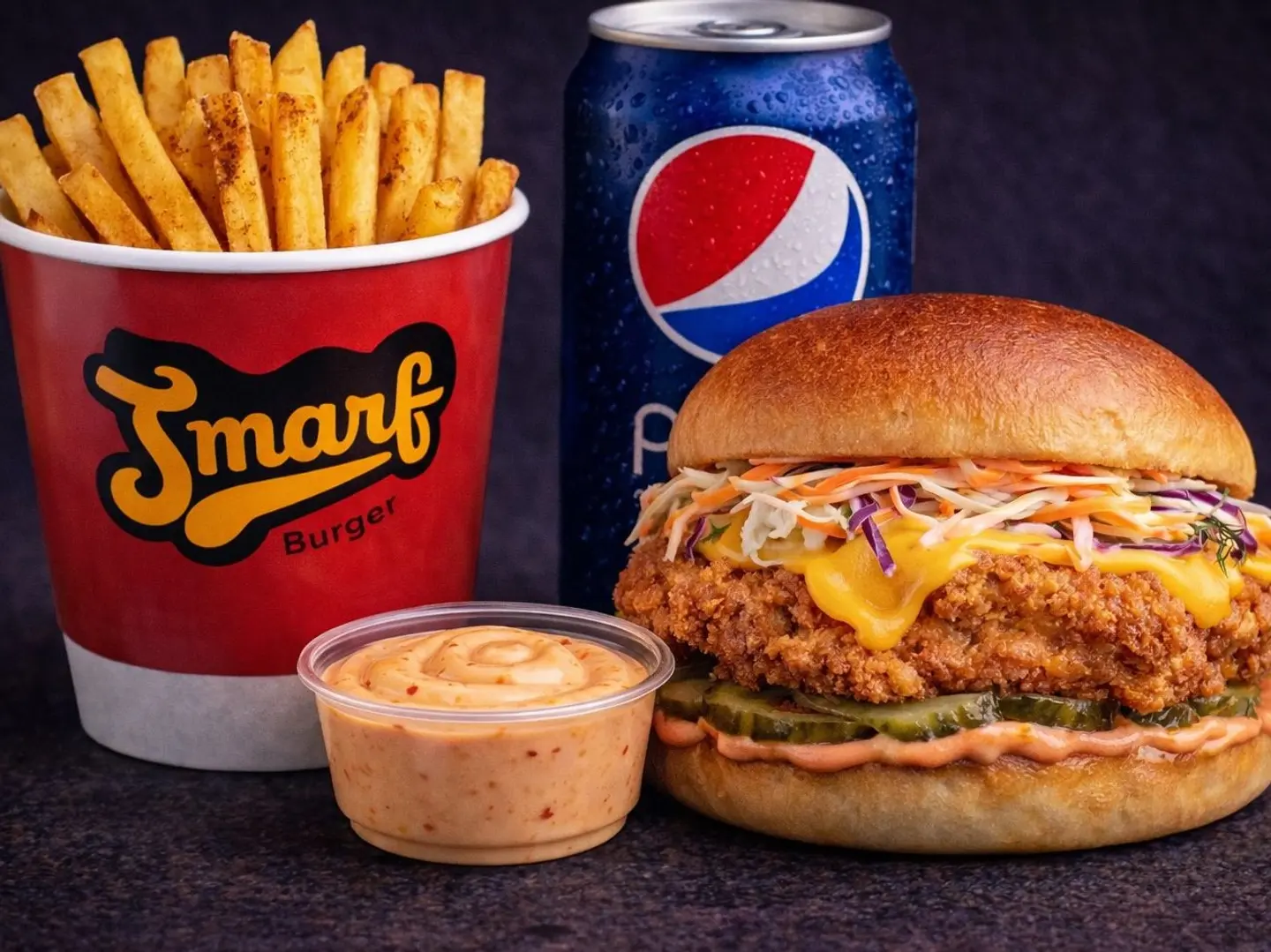 وجبة الدجاج المقرمش