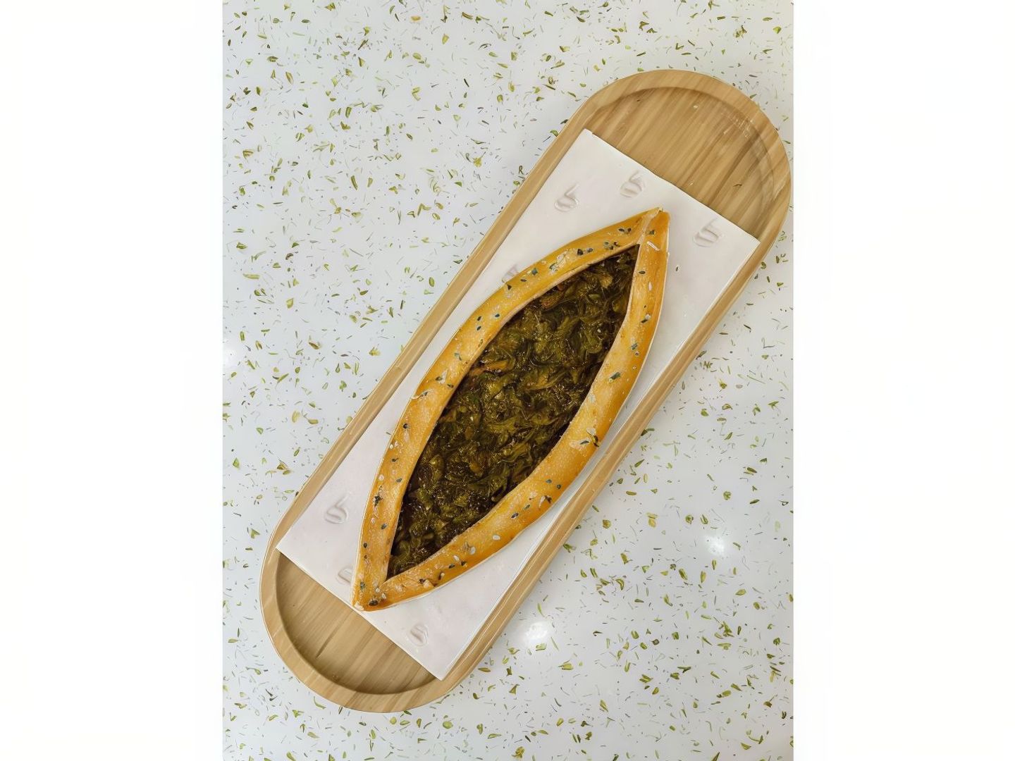 Spinach And Cheese Manakish