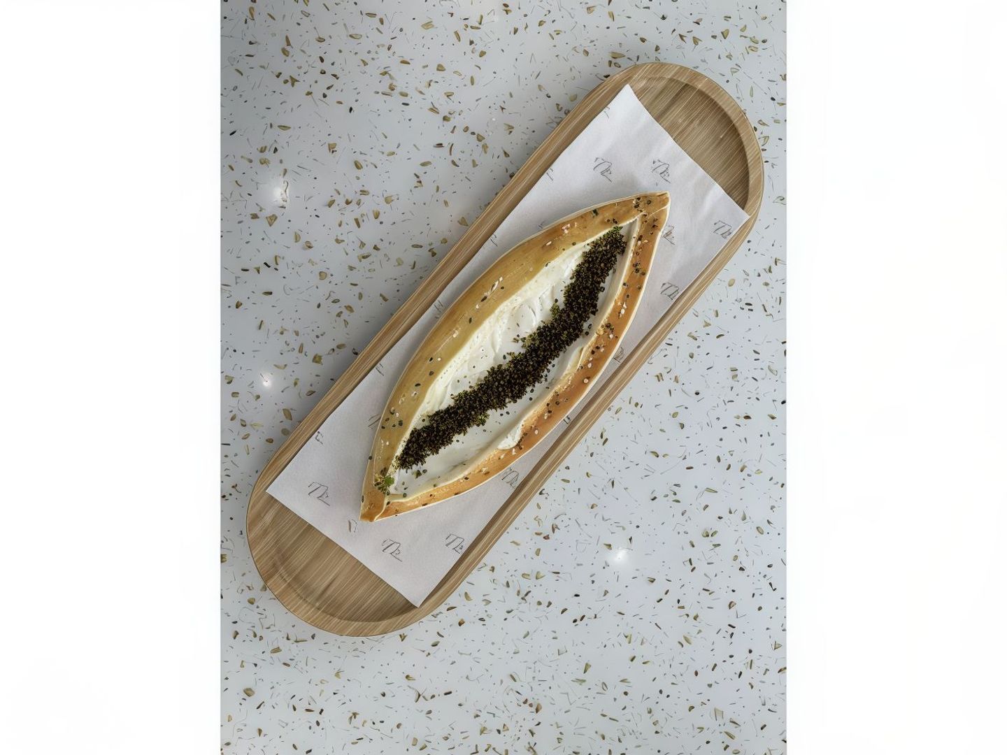Labneh And Zaatar Manakish