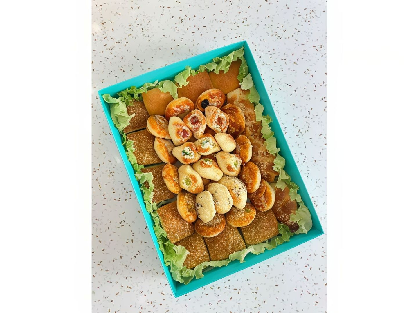 500 Grams Mini Pastries With Fillings