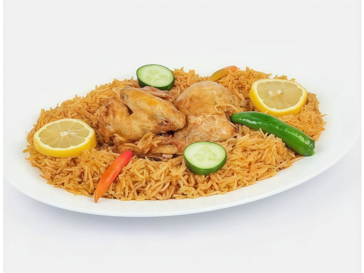 نصف دجاج مضغوط