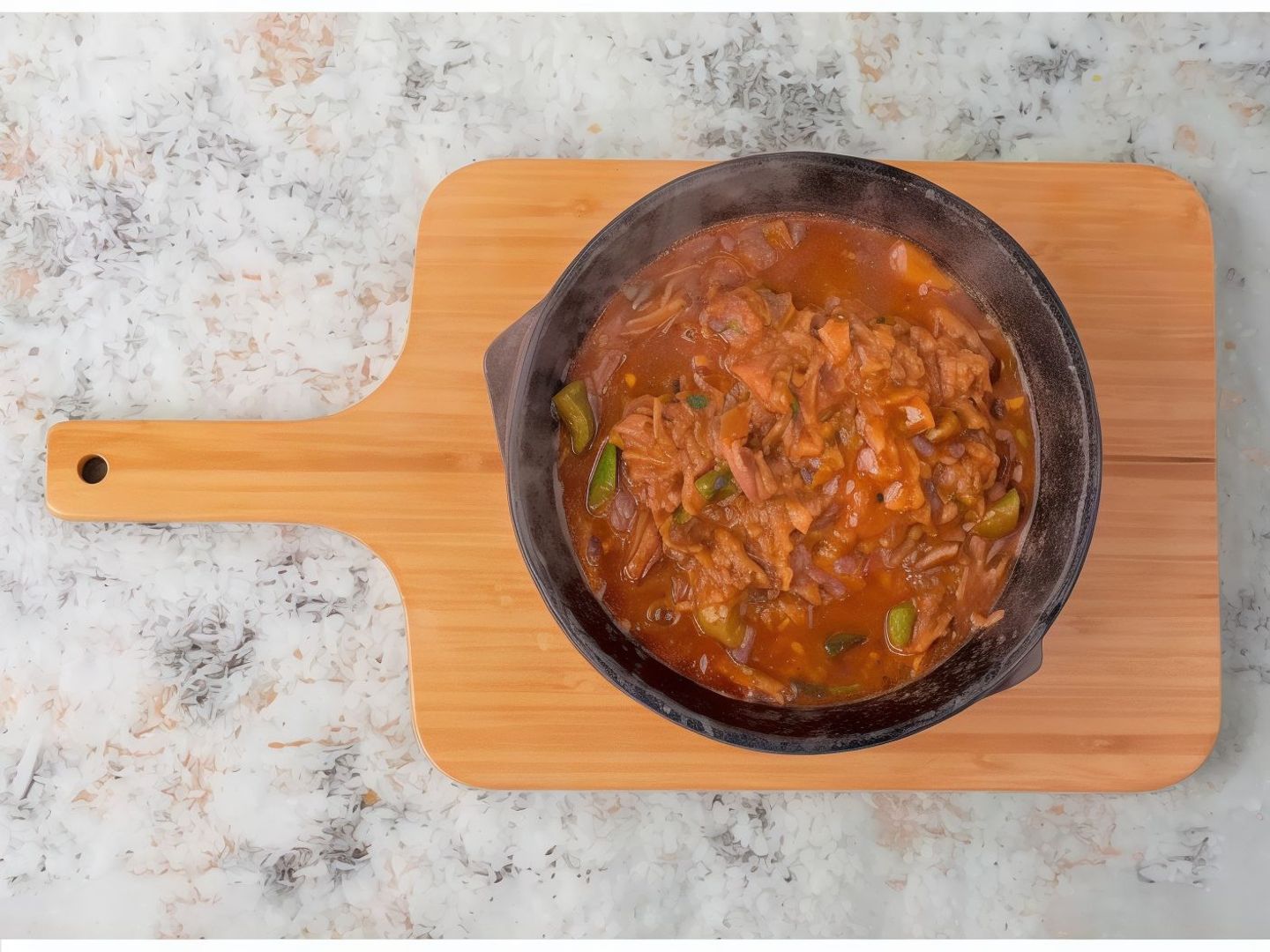 Stew Of Fahsah Local Meat