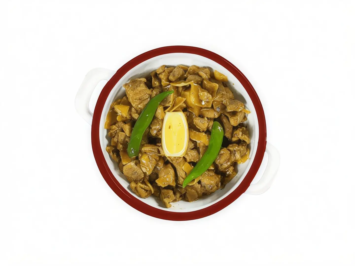 Hamis Meat With Cheese