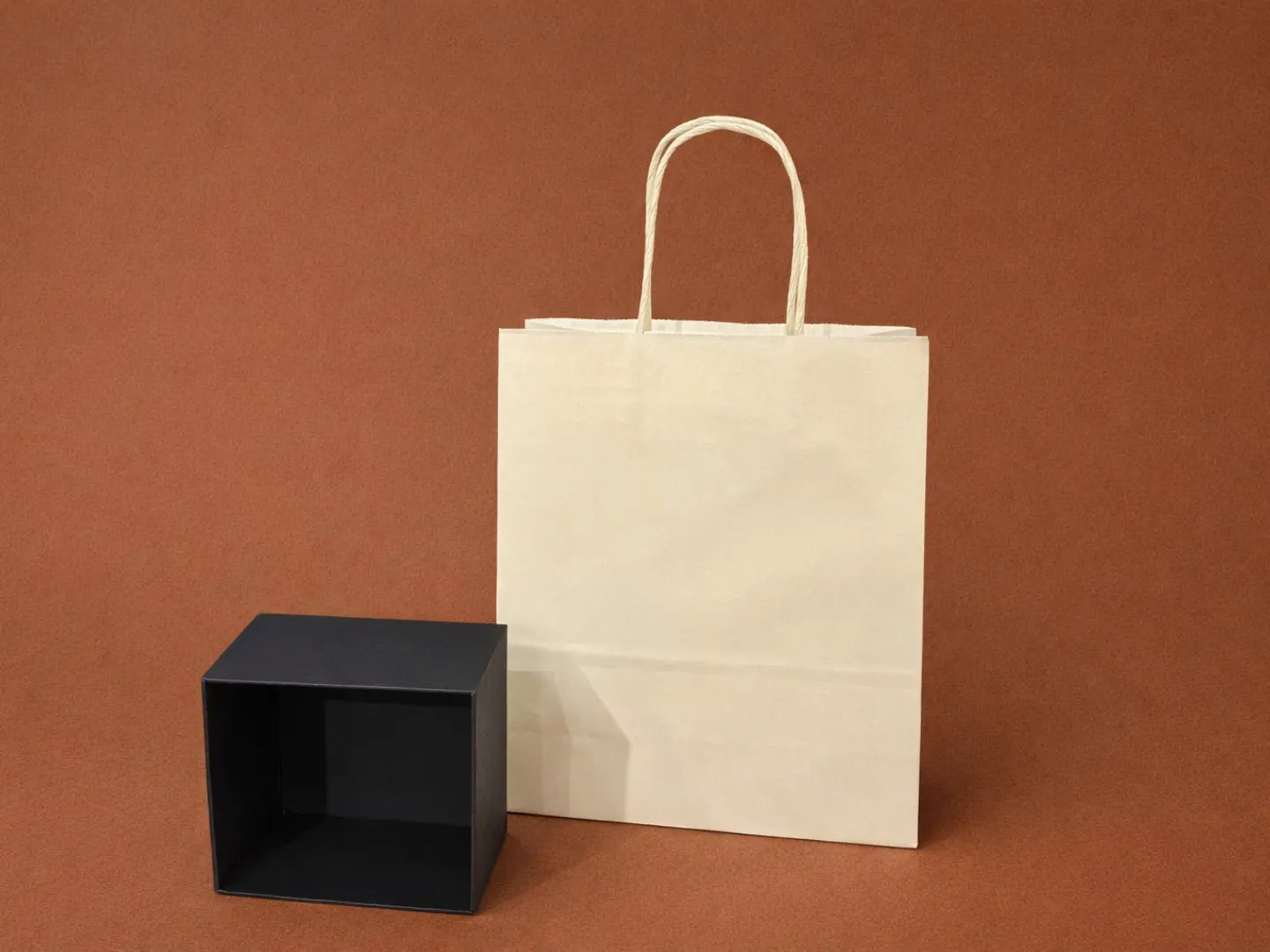 Small White Paper Bag