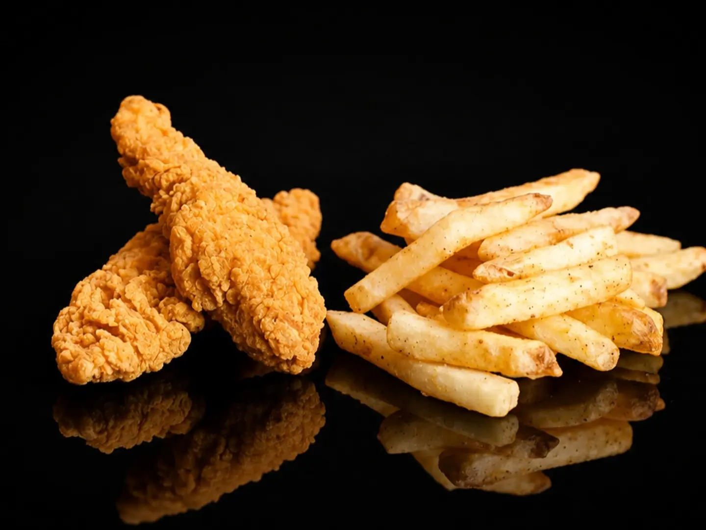 اصابع دجاج مقرمشة