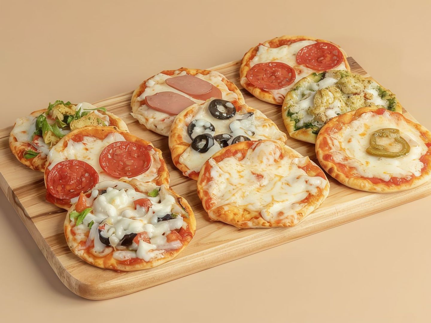 Mini Pizza Box (9 Mini Pizza)