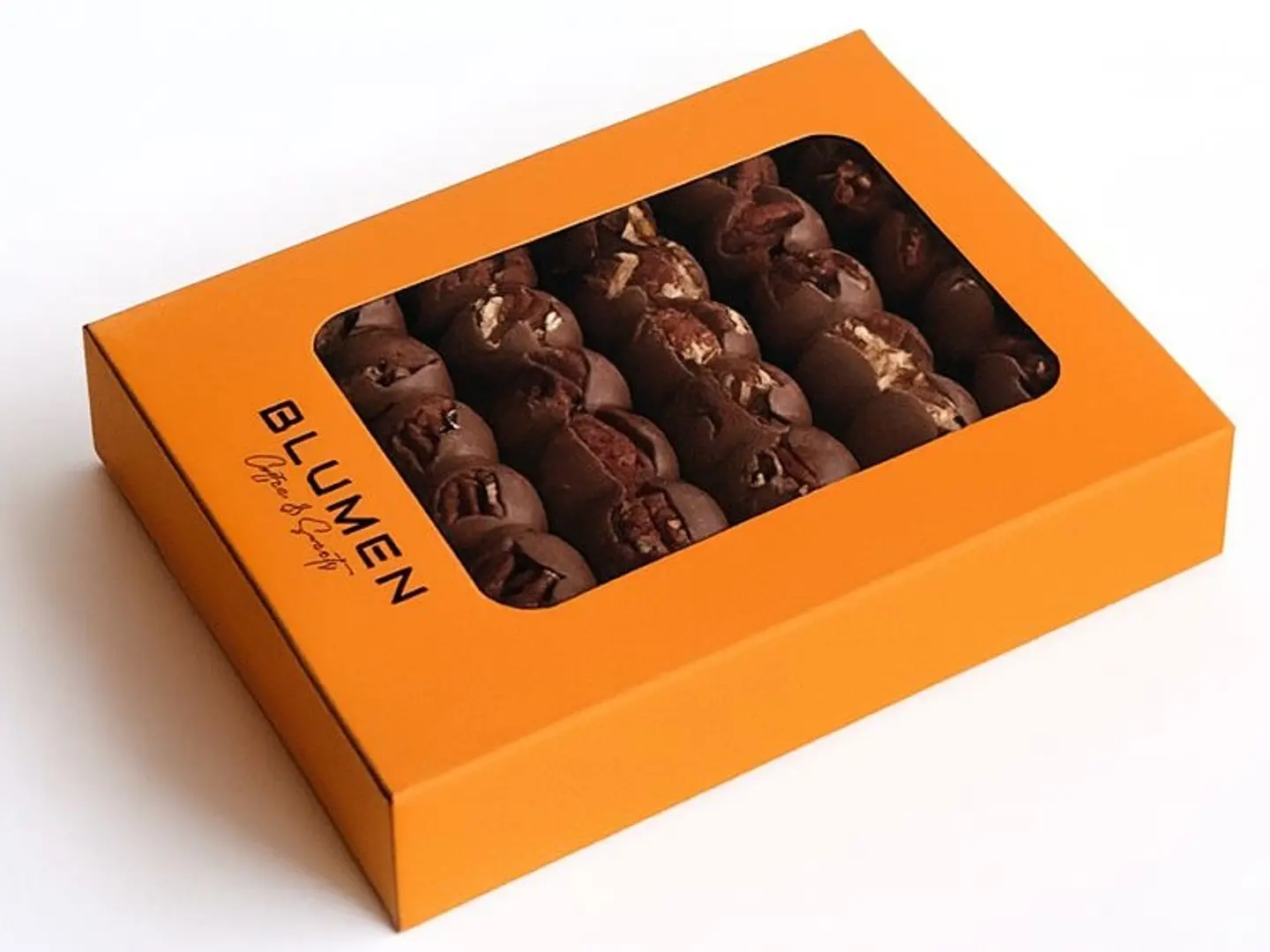 Pecan Wavy Chocolate Finger Smal