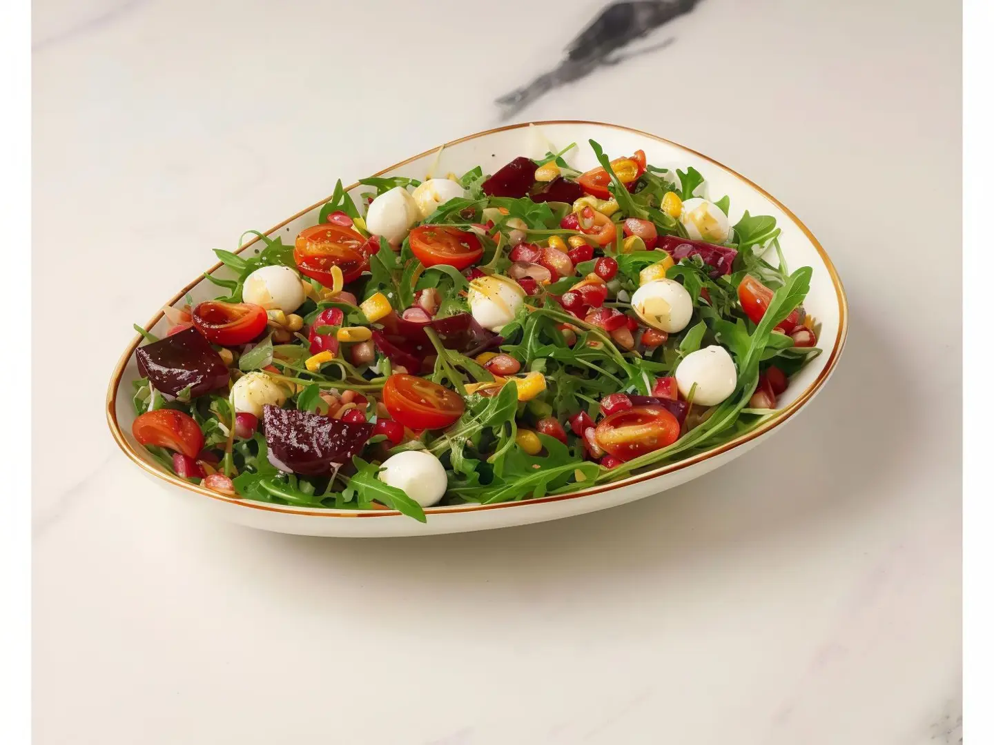 Mozzarella Ball Salad