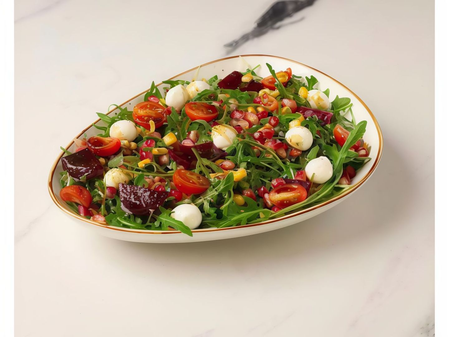 Mozzarella Ball Salad