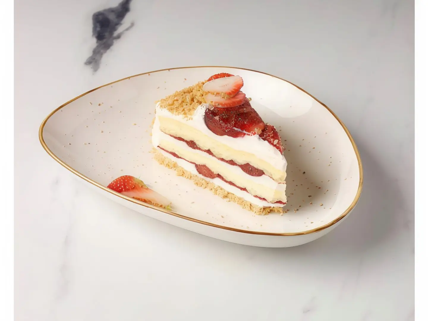Roshen Strawberry Cake