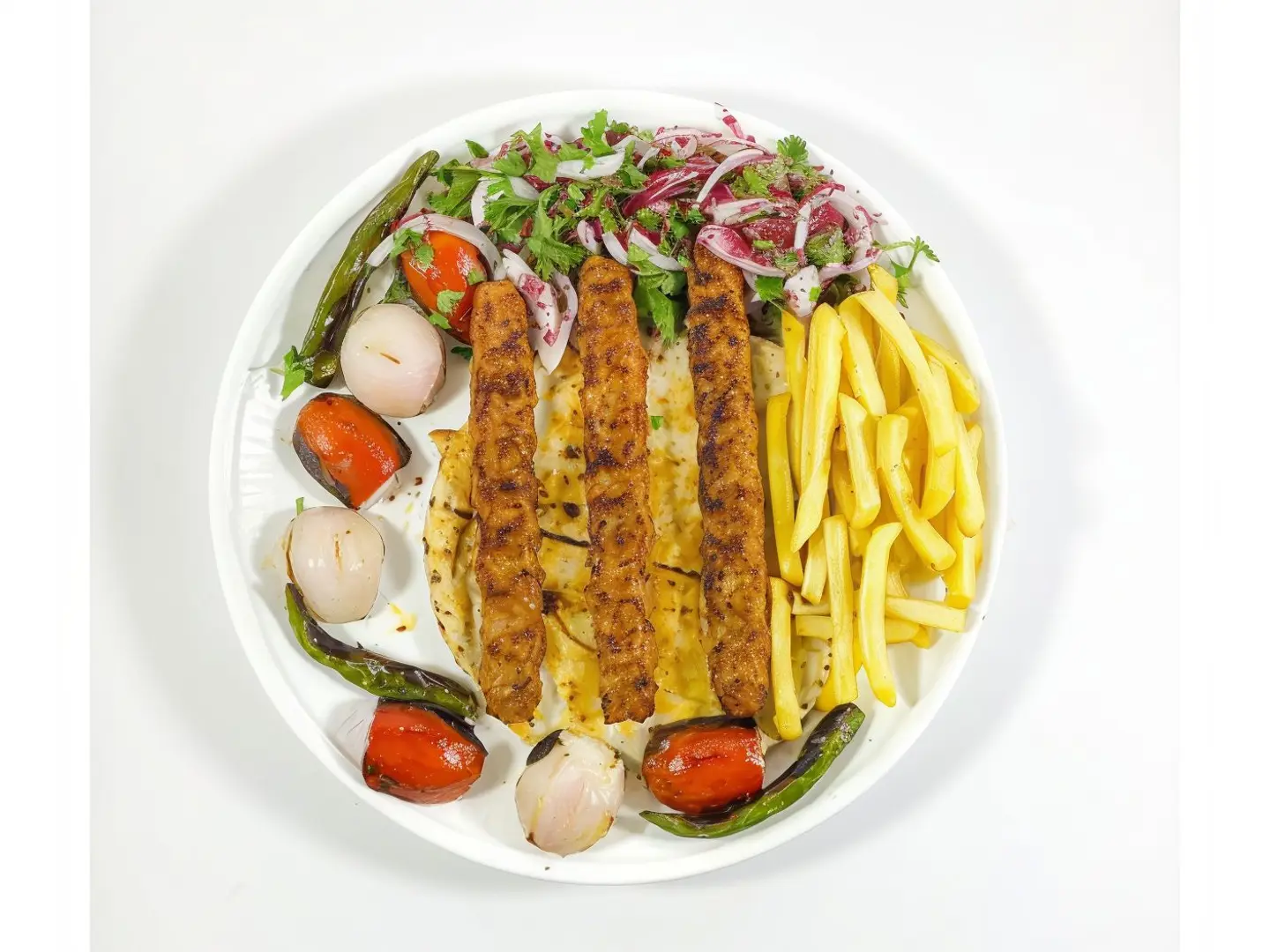 Chicken Kebab For One Person