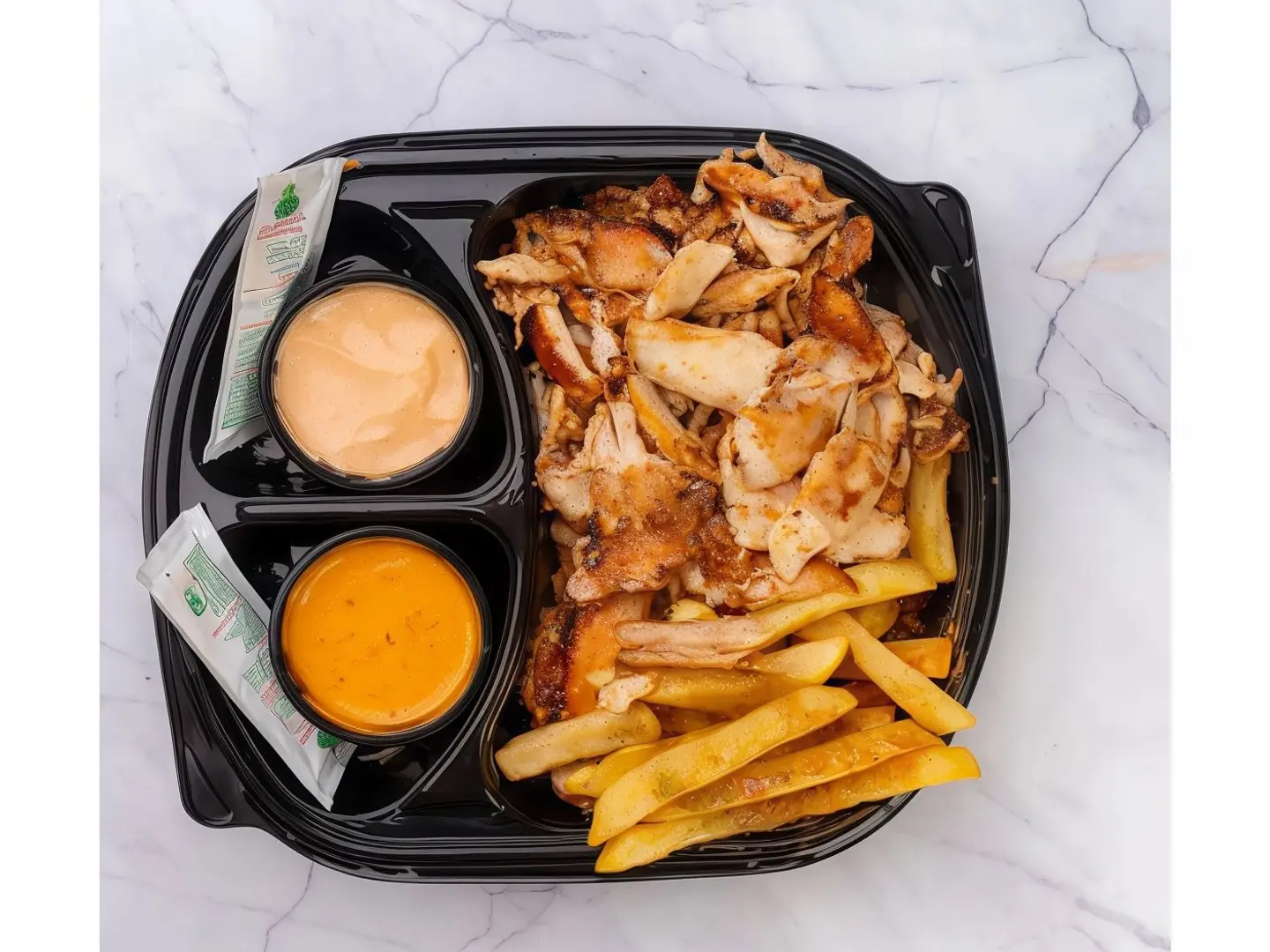 Shawarma Farrt Plate