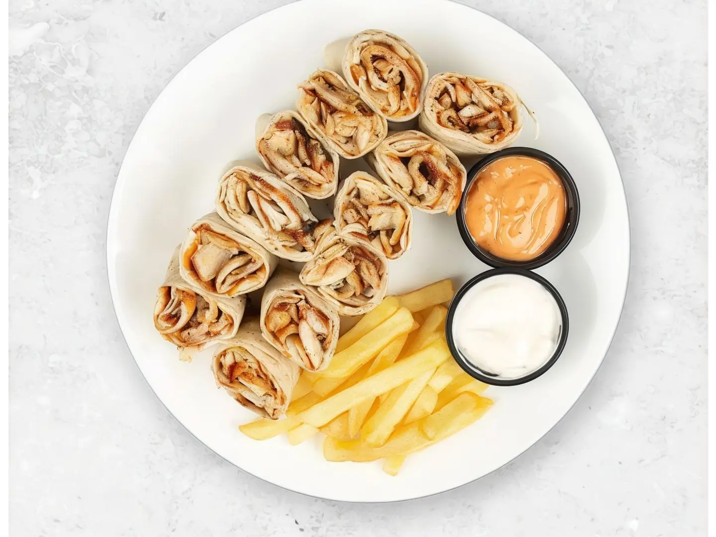 Medium Arabic Shawarma Plate