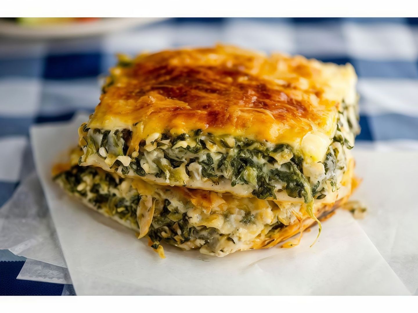 Cheese With Spinach