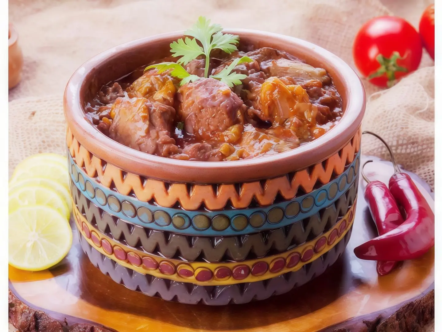 Meat Casserole With Cheese
