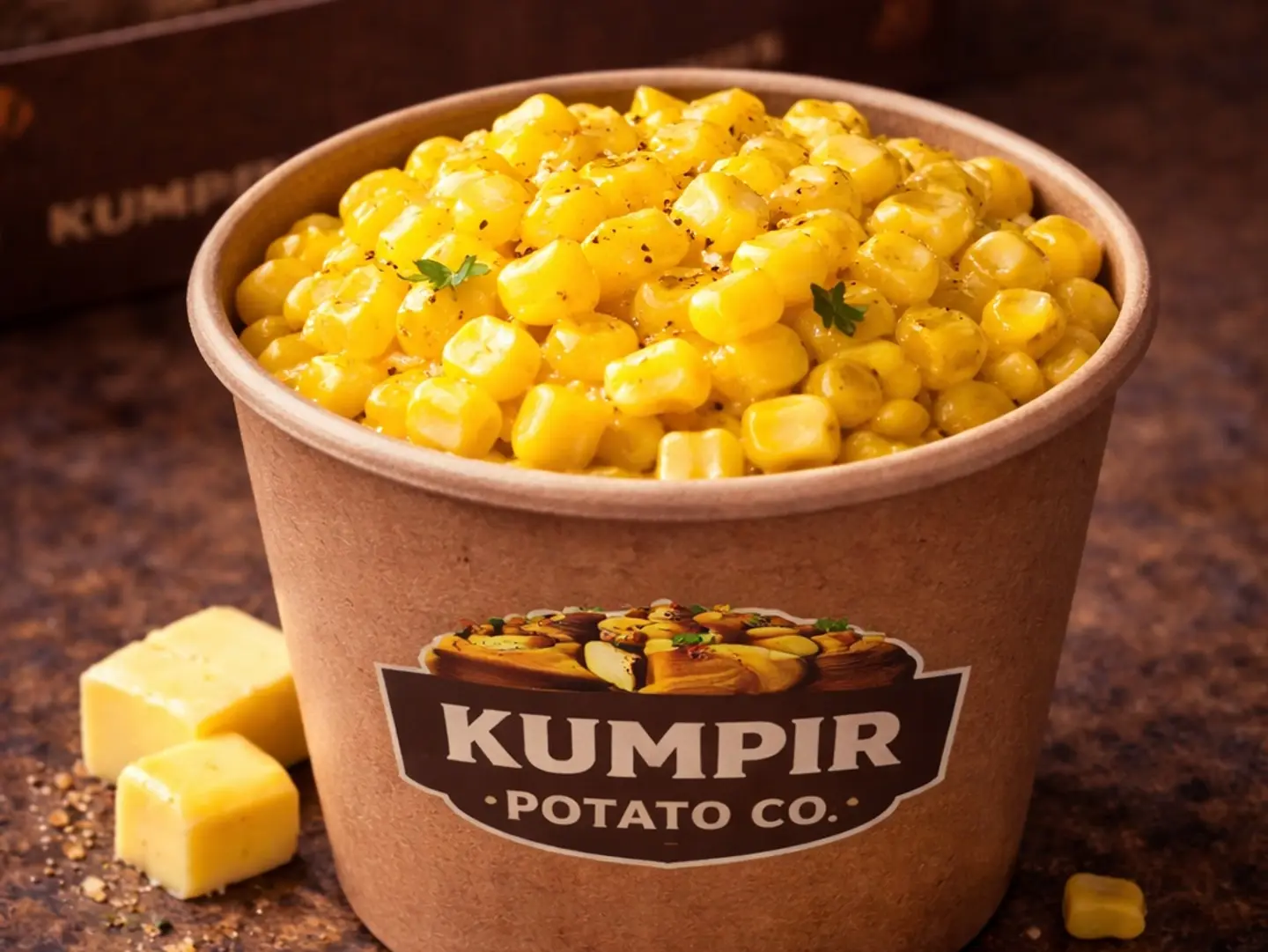 Buttery Sweet Corn Cup