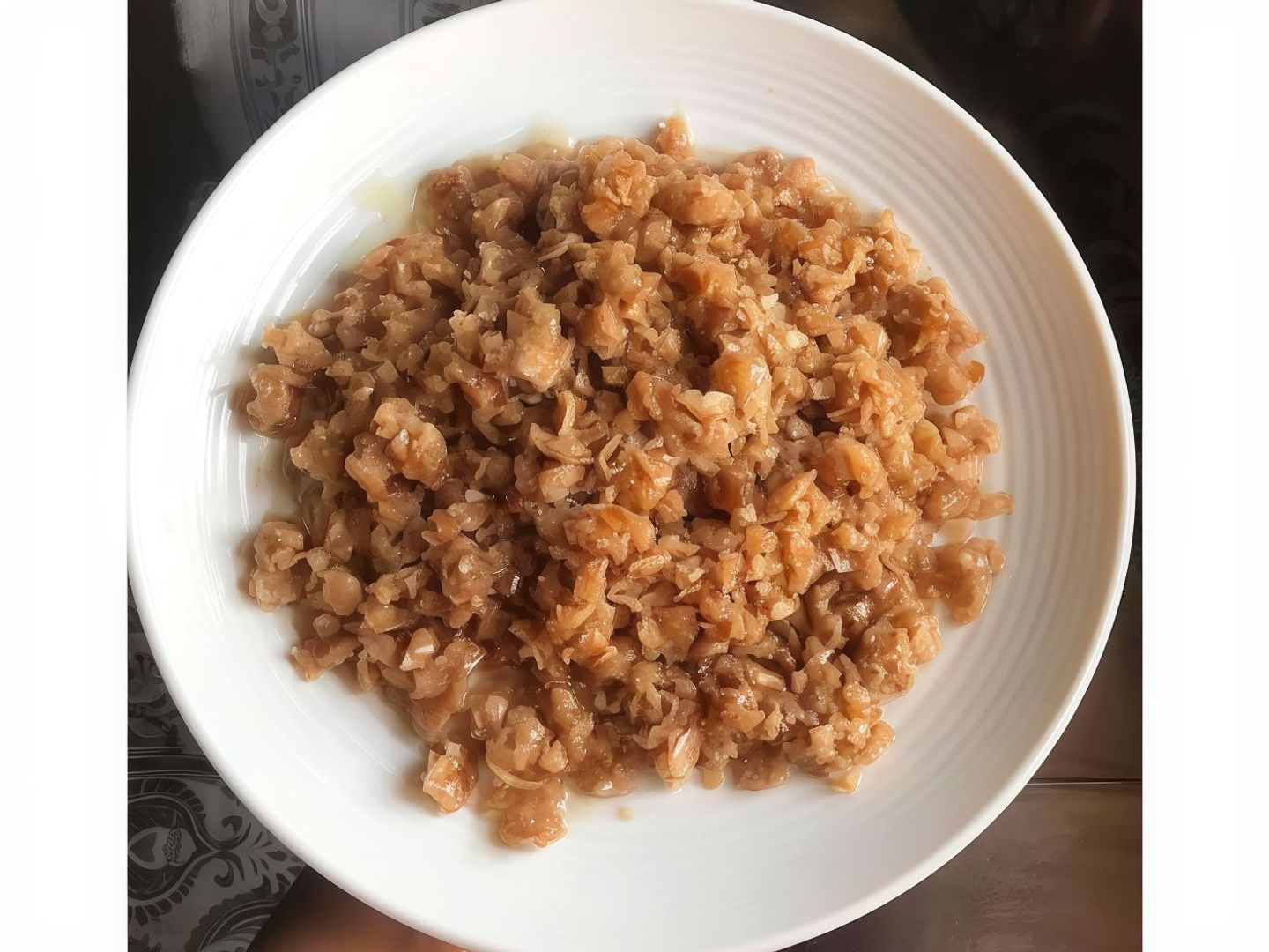 فتة تمر سادة