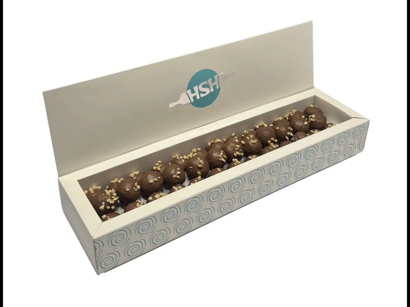 غريبة لوز بالشكولاتة