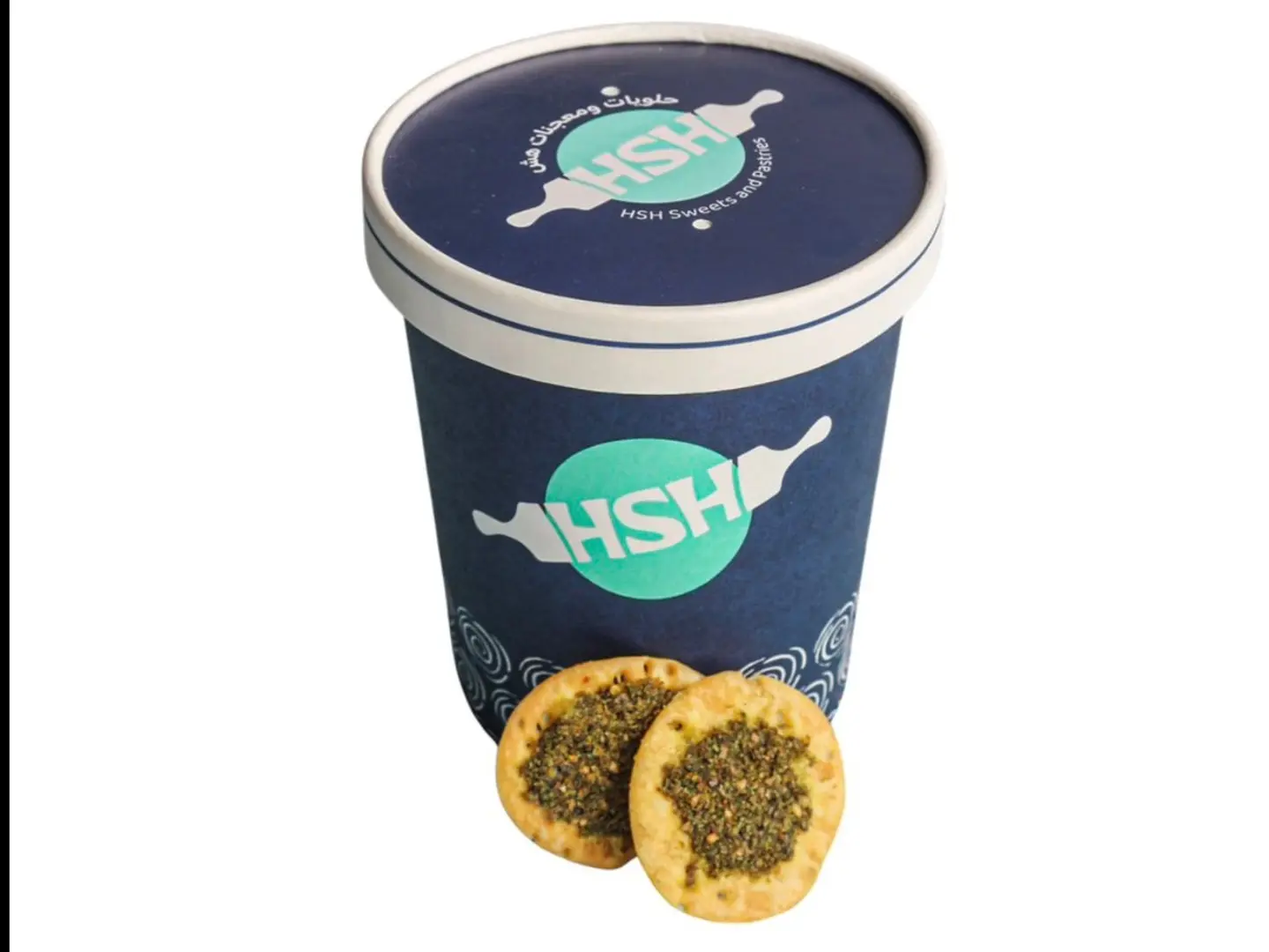 رقائق الزعترعلبة