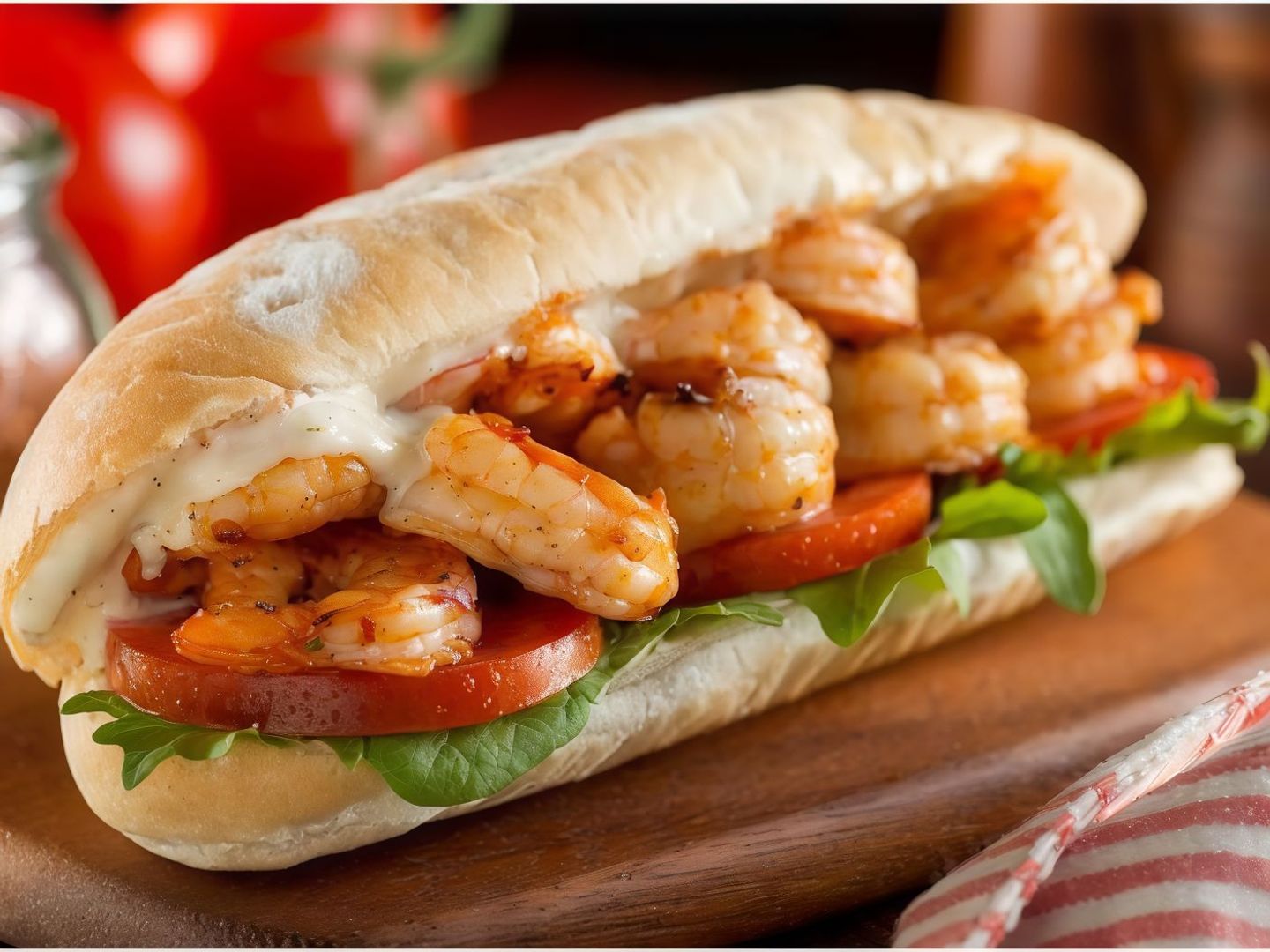 Shrimp Sandwich