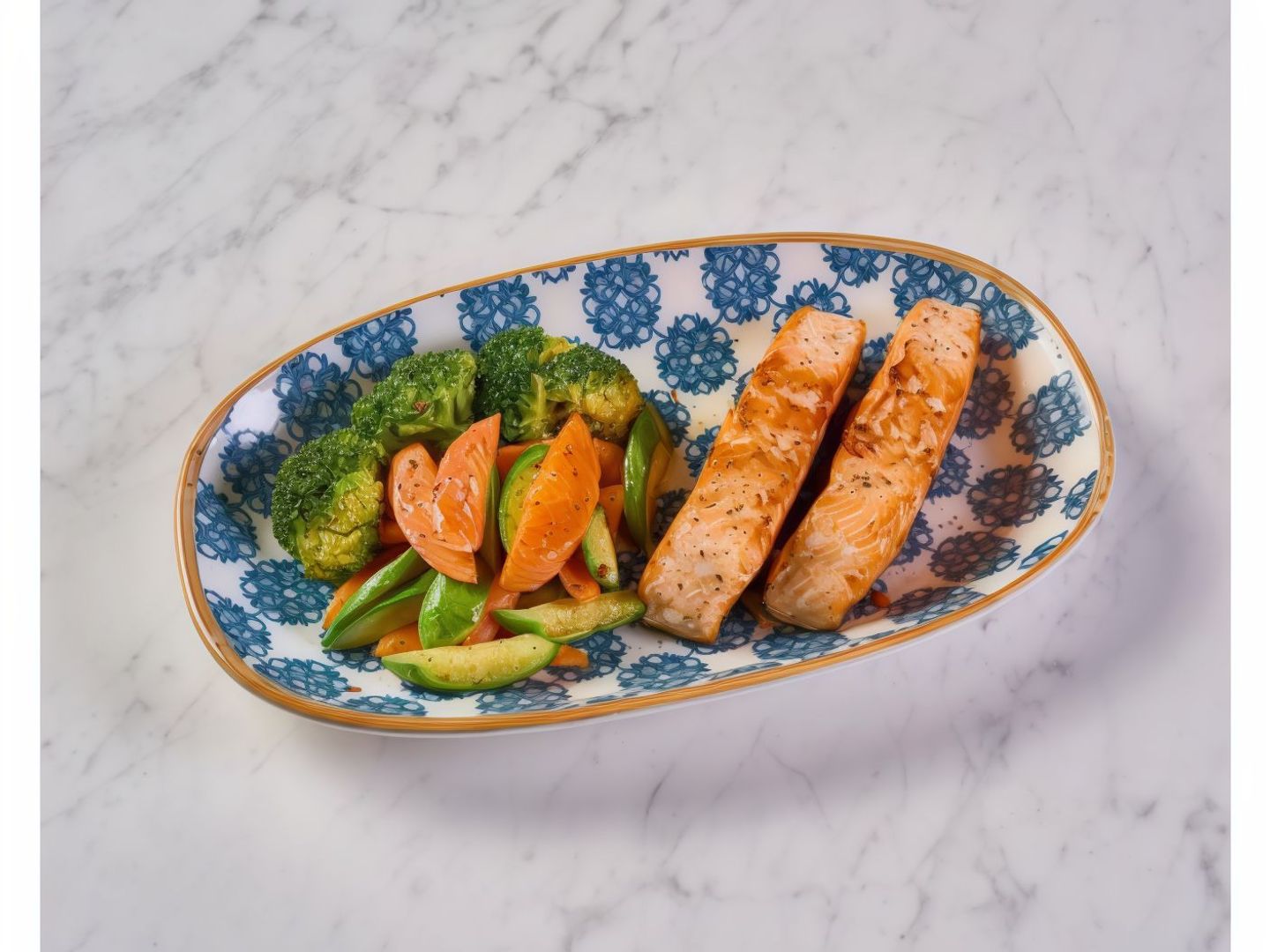 Grilled Salmon Fillet 200gr