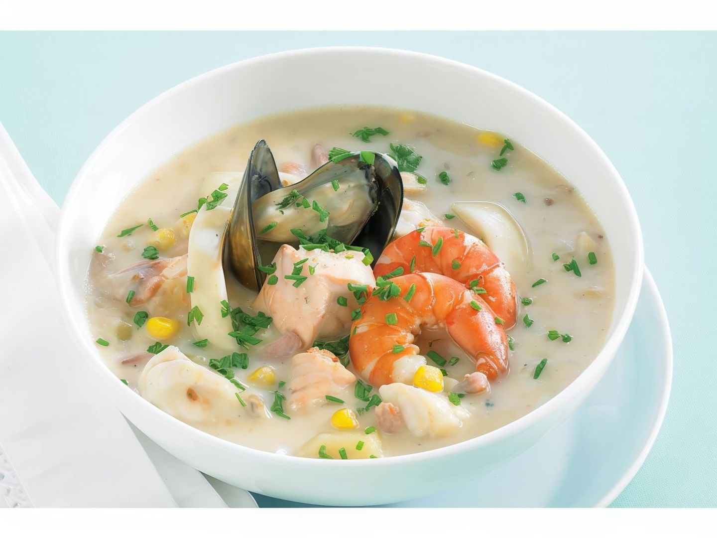 Seafood Cream Soup