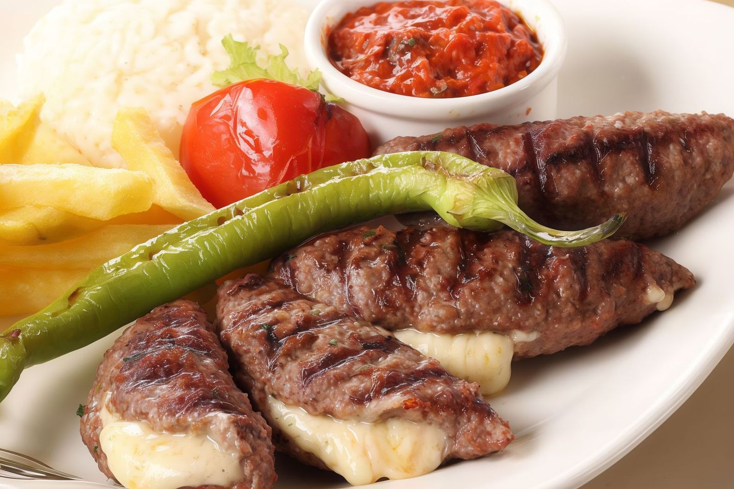 Cheesy Kofta