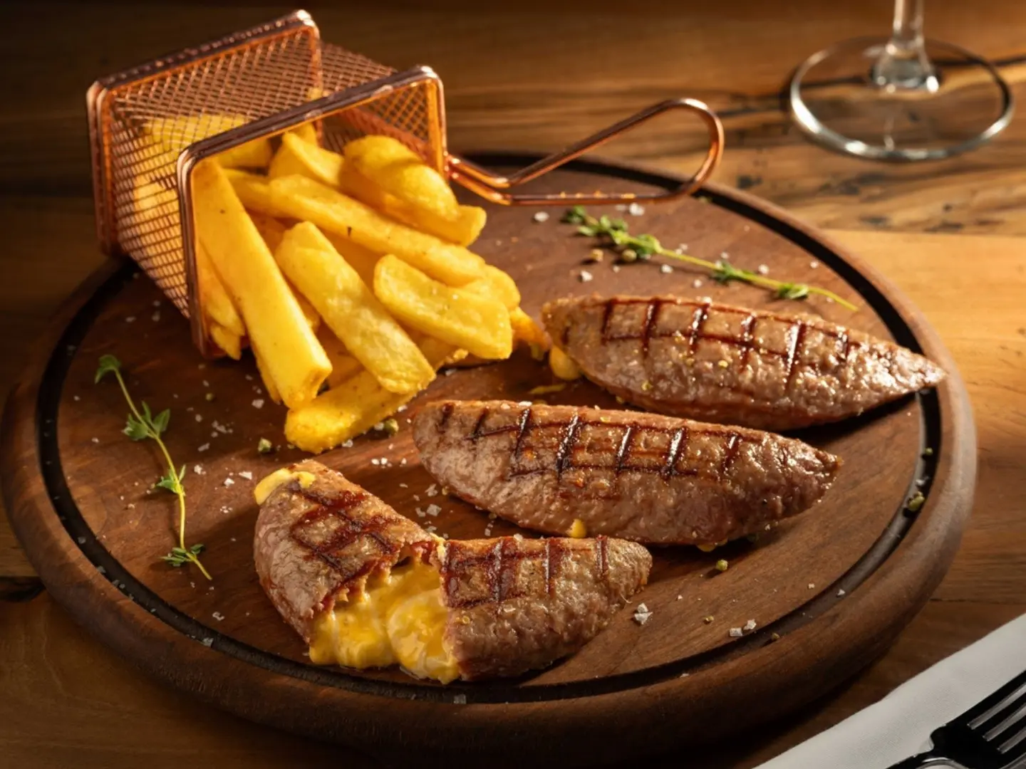 Cheesy Kofta Plate