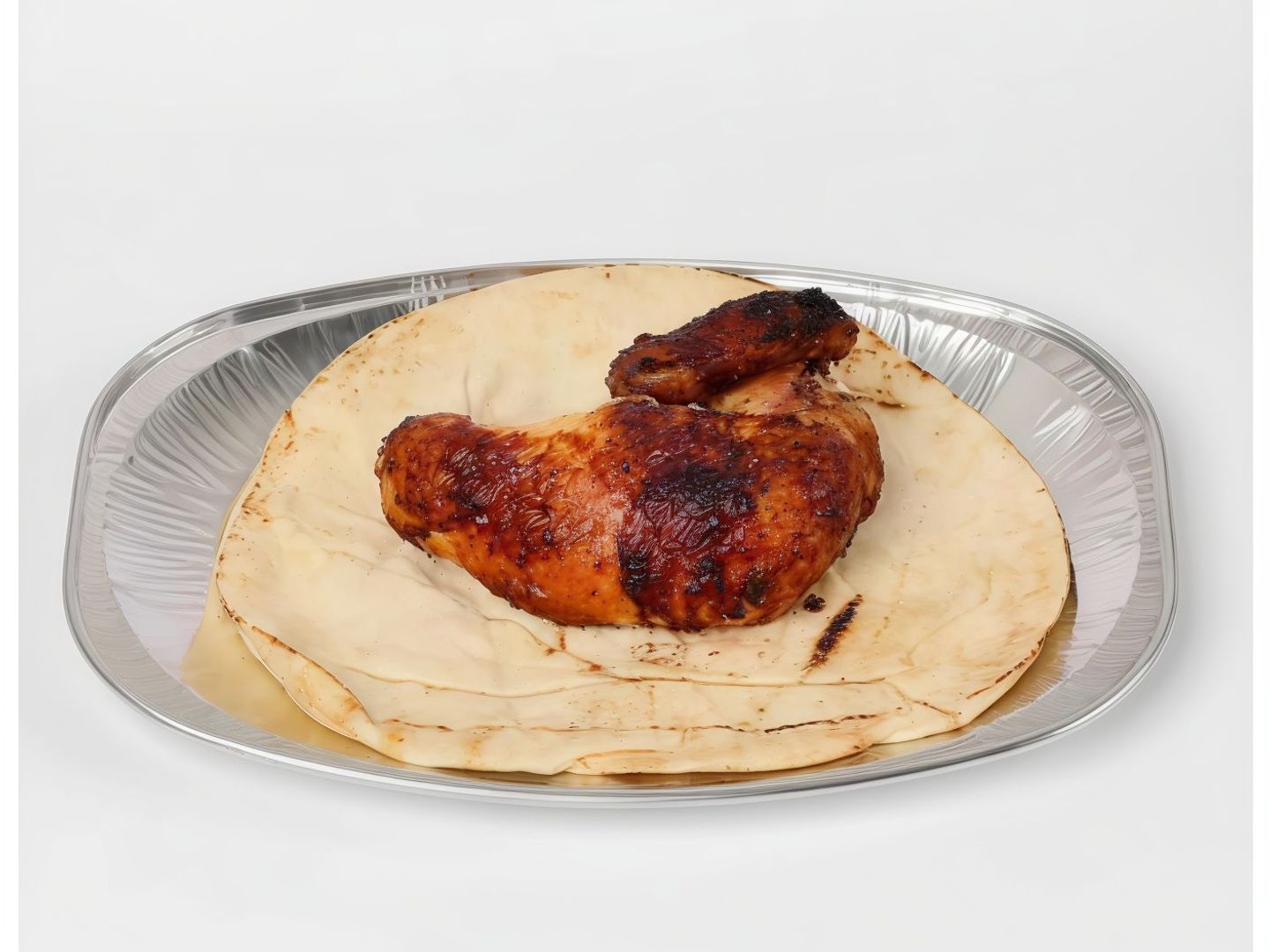 ربع دجاج شواية سادة