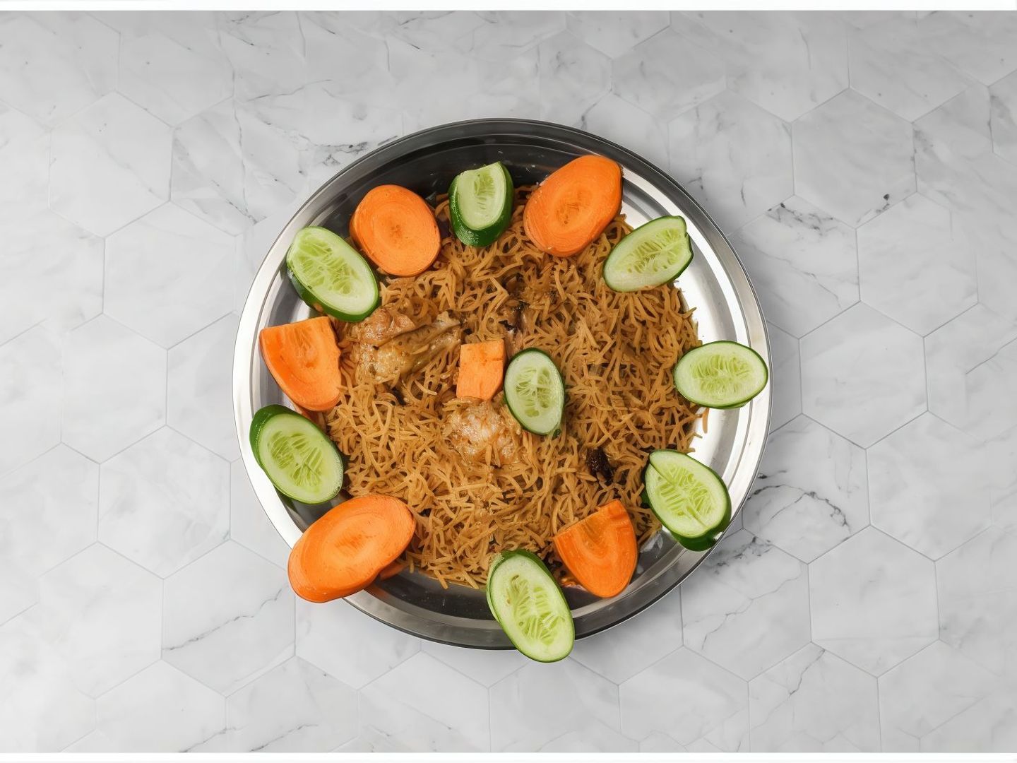 نص دجاج مضغوط