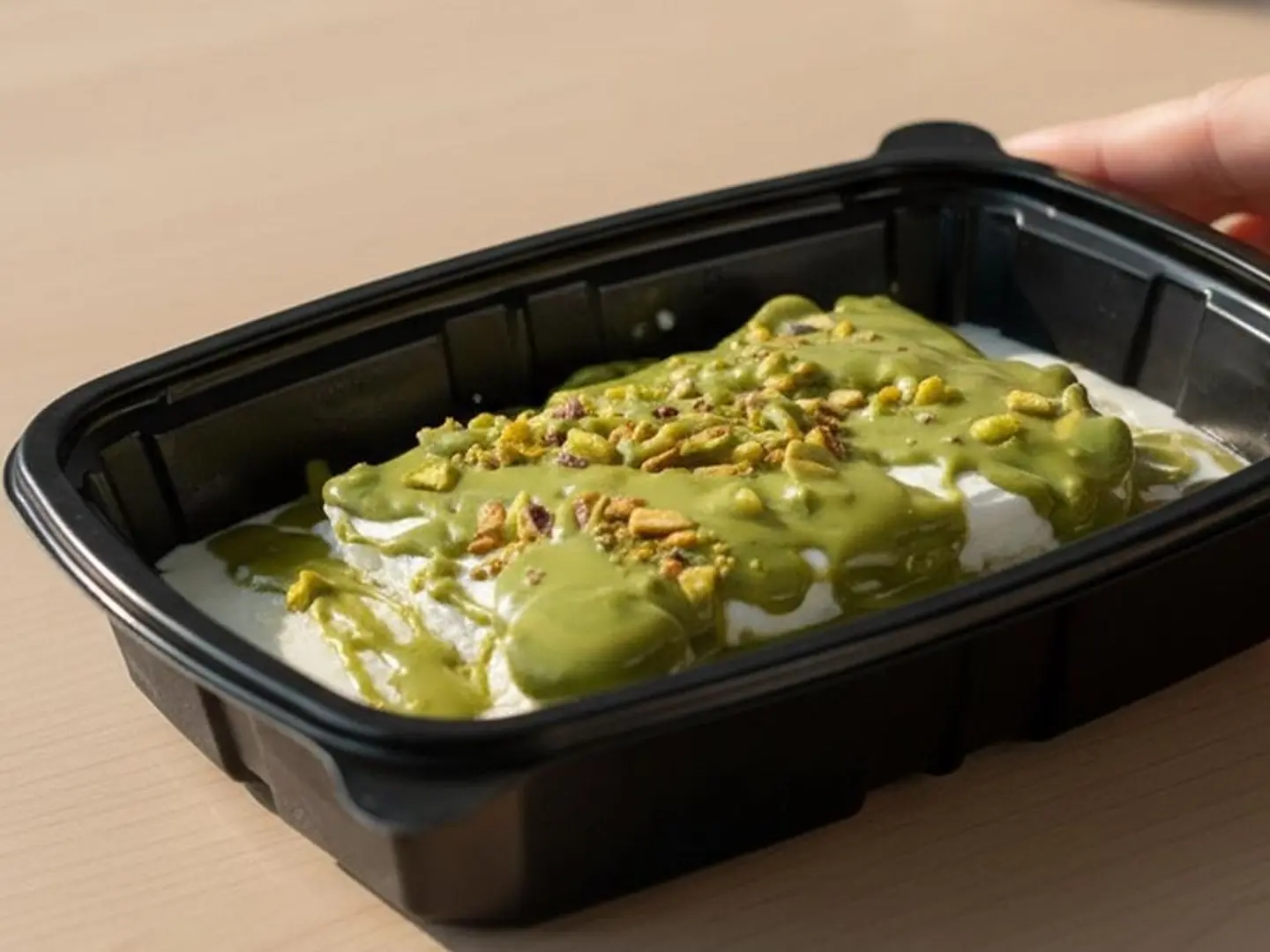 قشطوطة رز بلبن بستاشيو