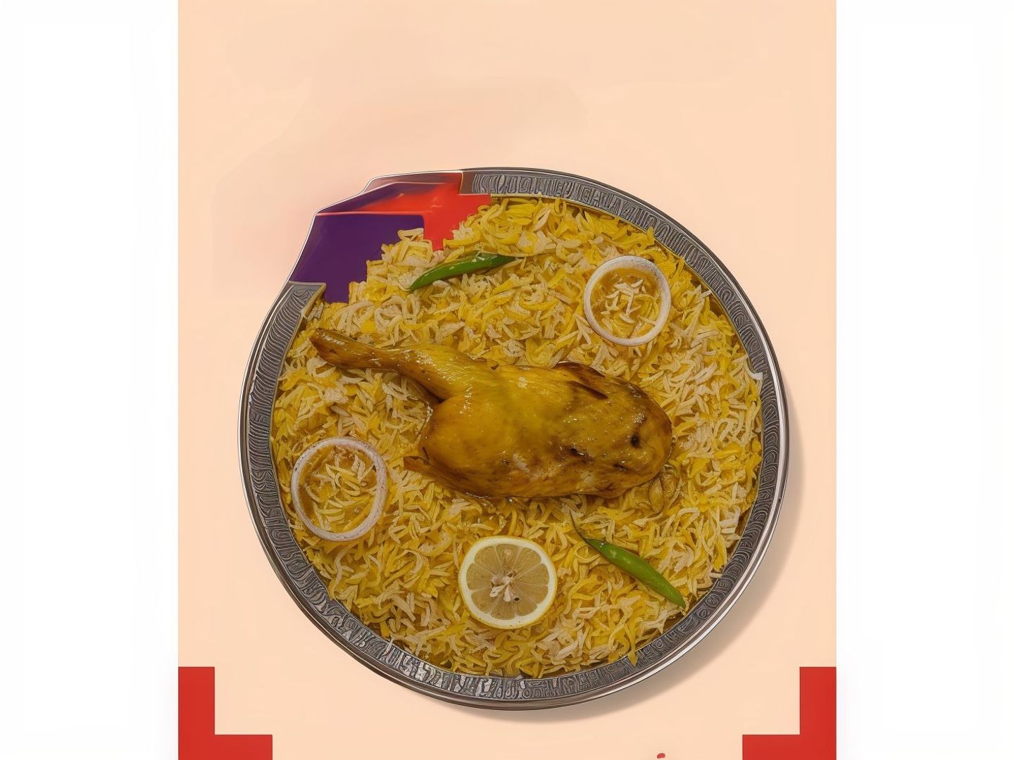 Half A Chicken Mandi