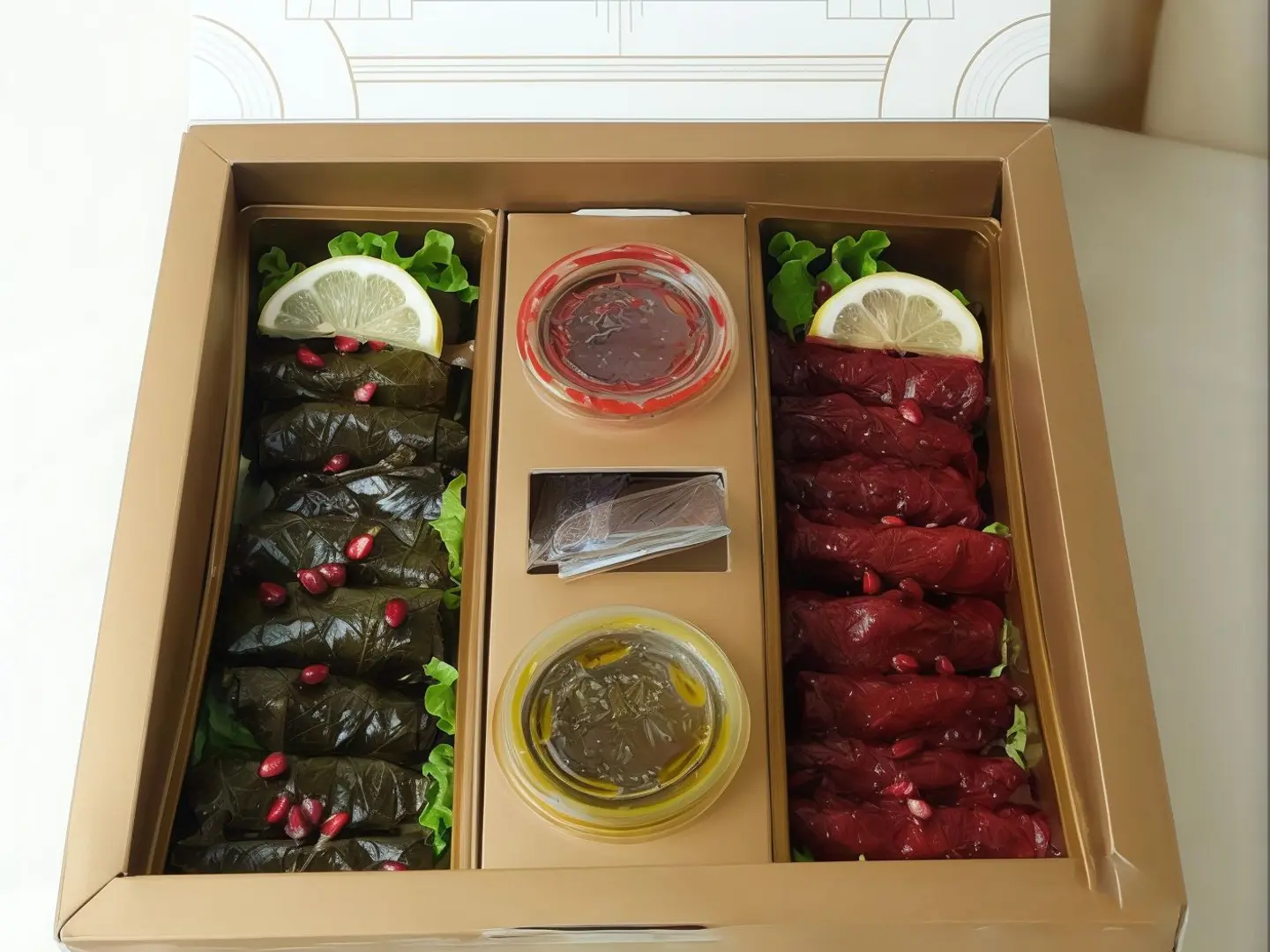 Medium Box Grape Leaves And Malfof