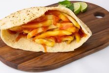 ساندوتش بطاطس بالكاتشب
