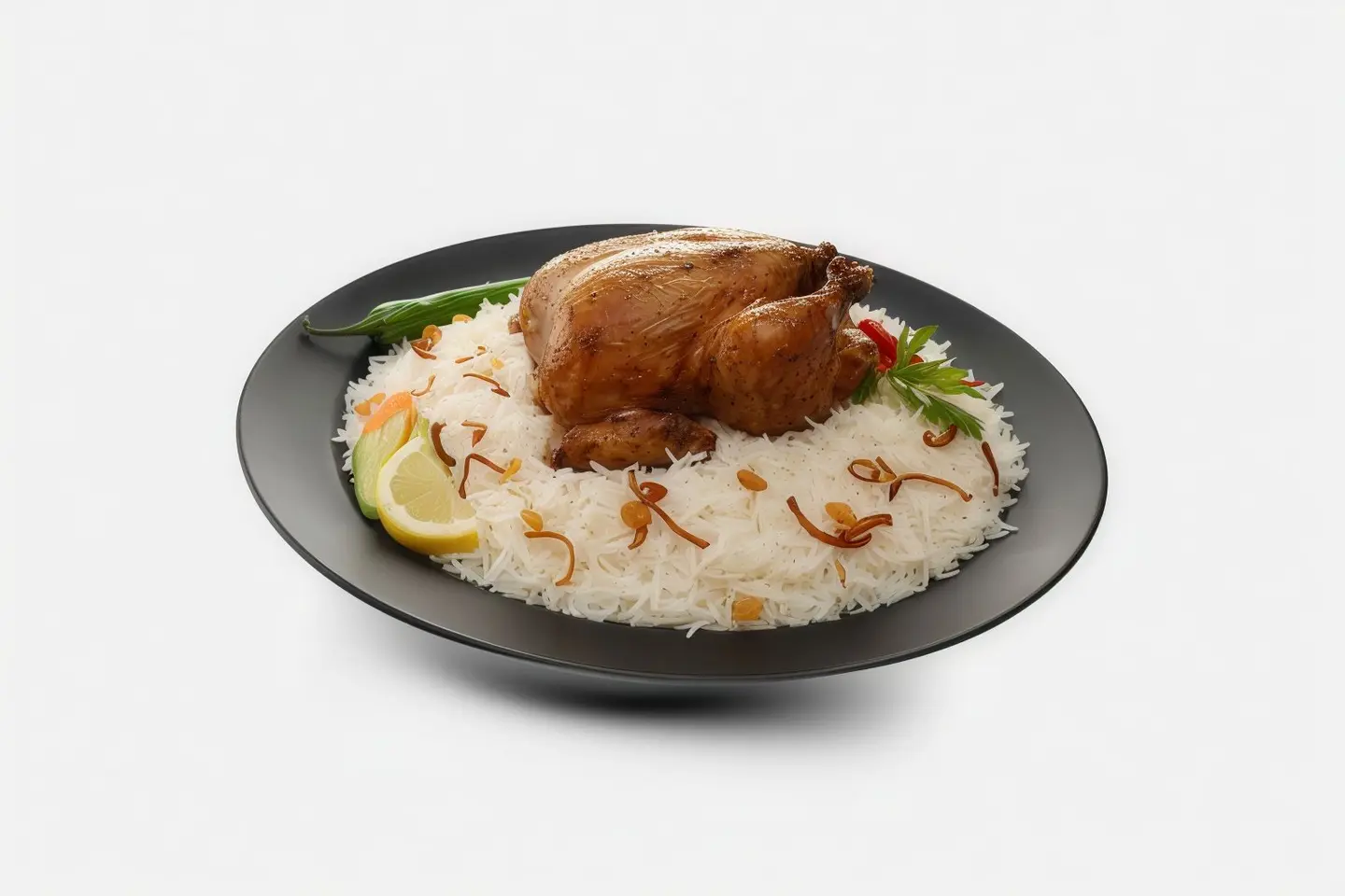 حبة دجاج محمر مثلوثة