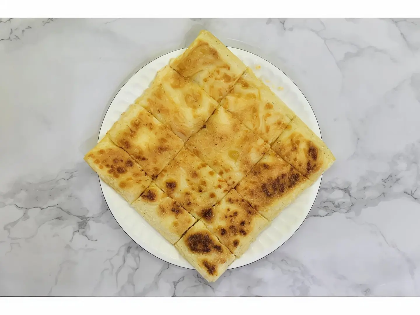 مطبق خضار وجبنة شيدر