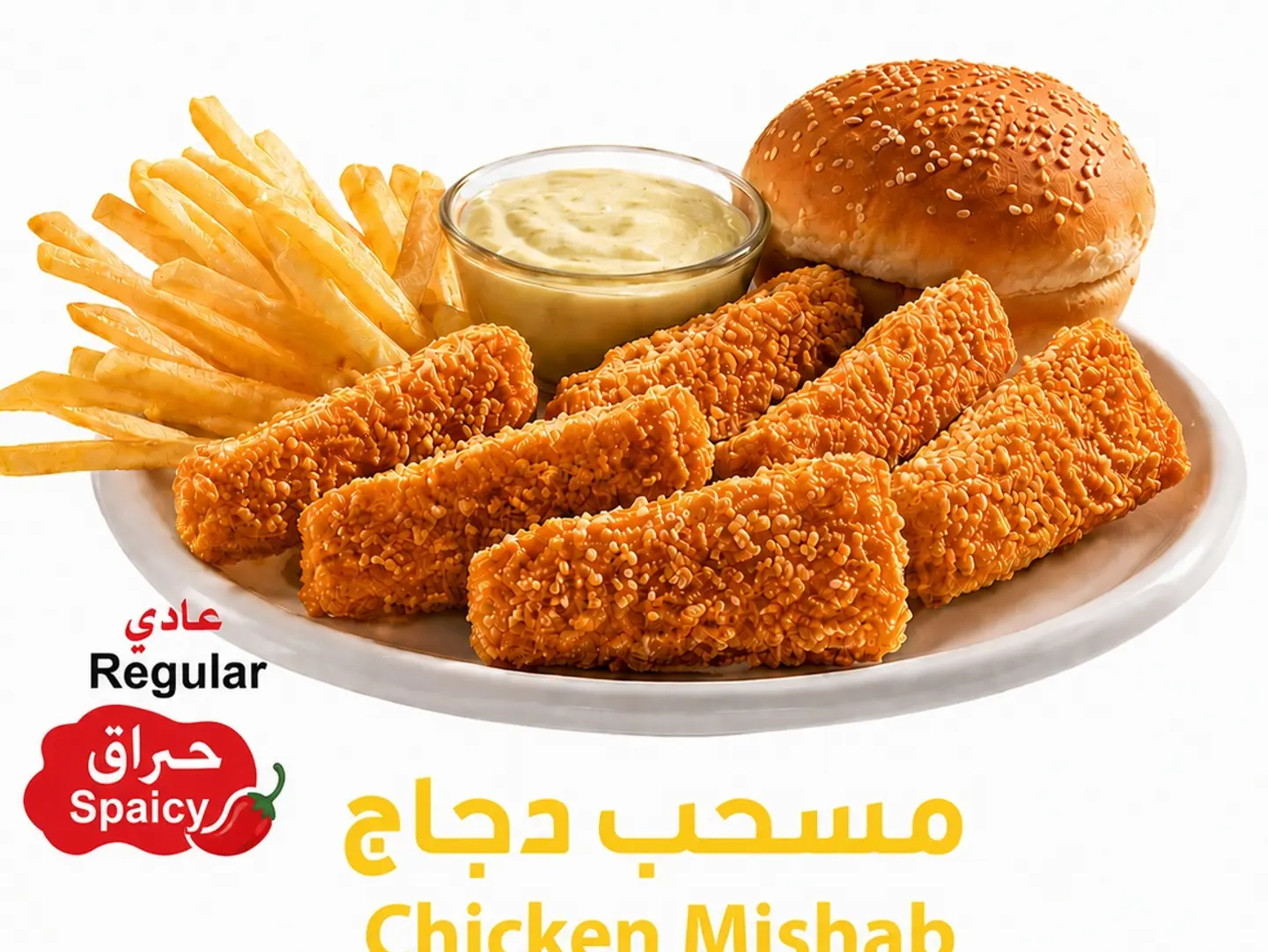 مسحب دجاج - مسحب عادي