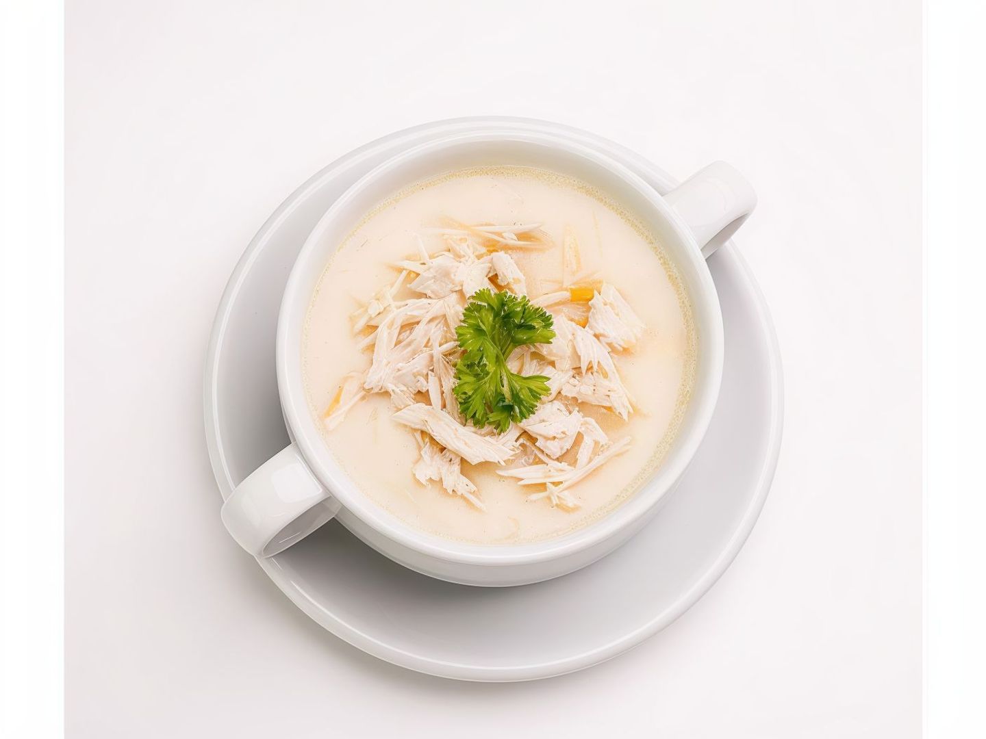 شوربة كريمة دجاج