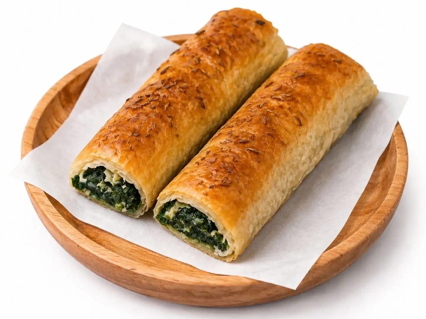Spinach Finger Break (Two Pieces)