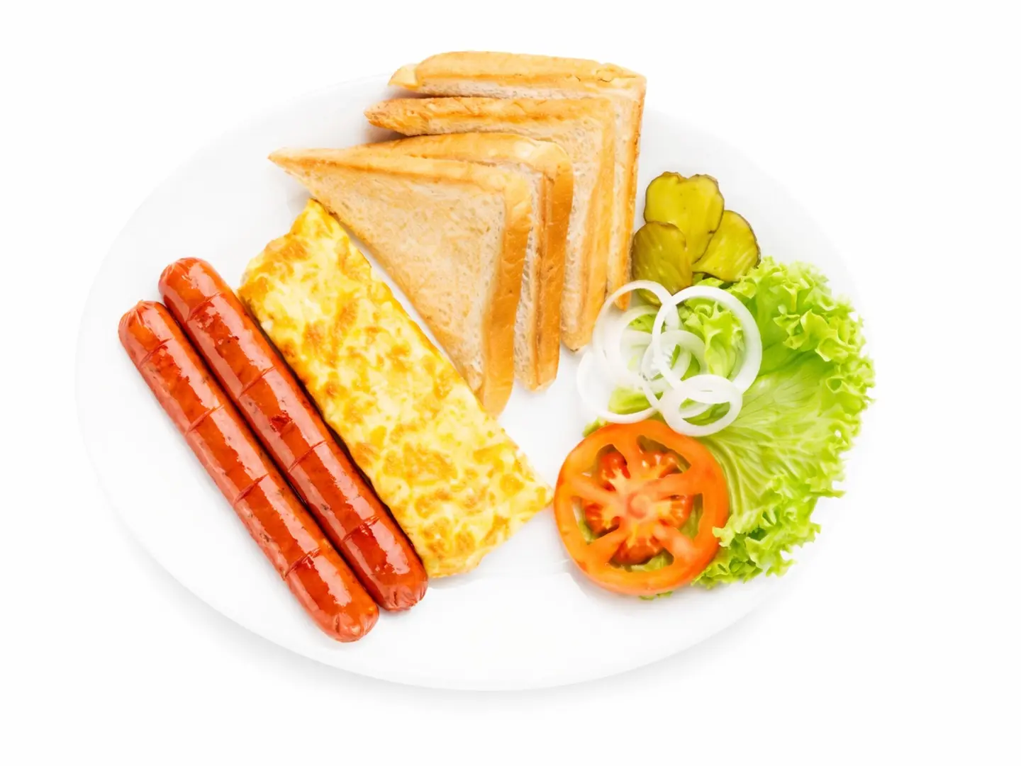 Hot Dog & Omelet