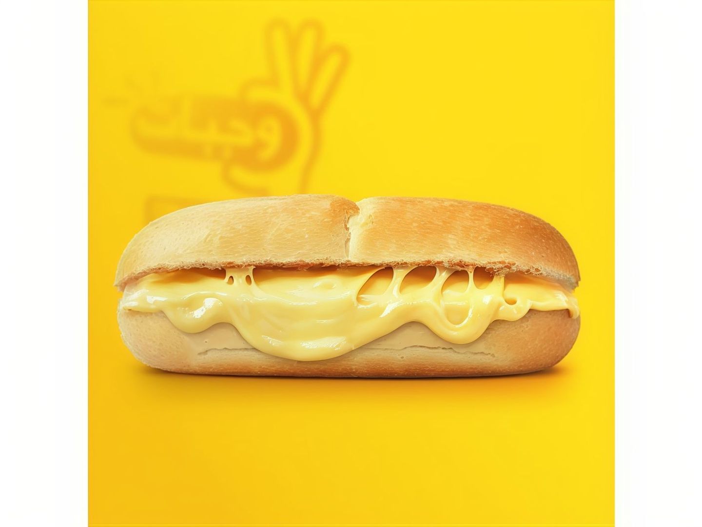 Spreadable Cheese Sandwich