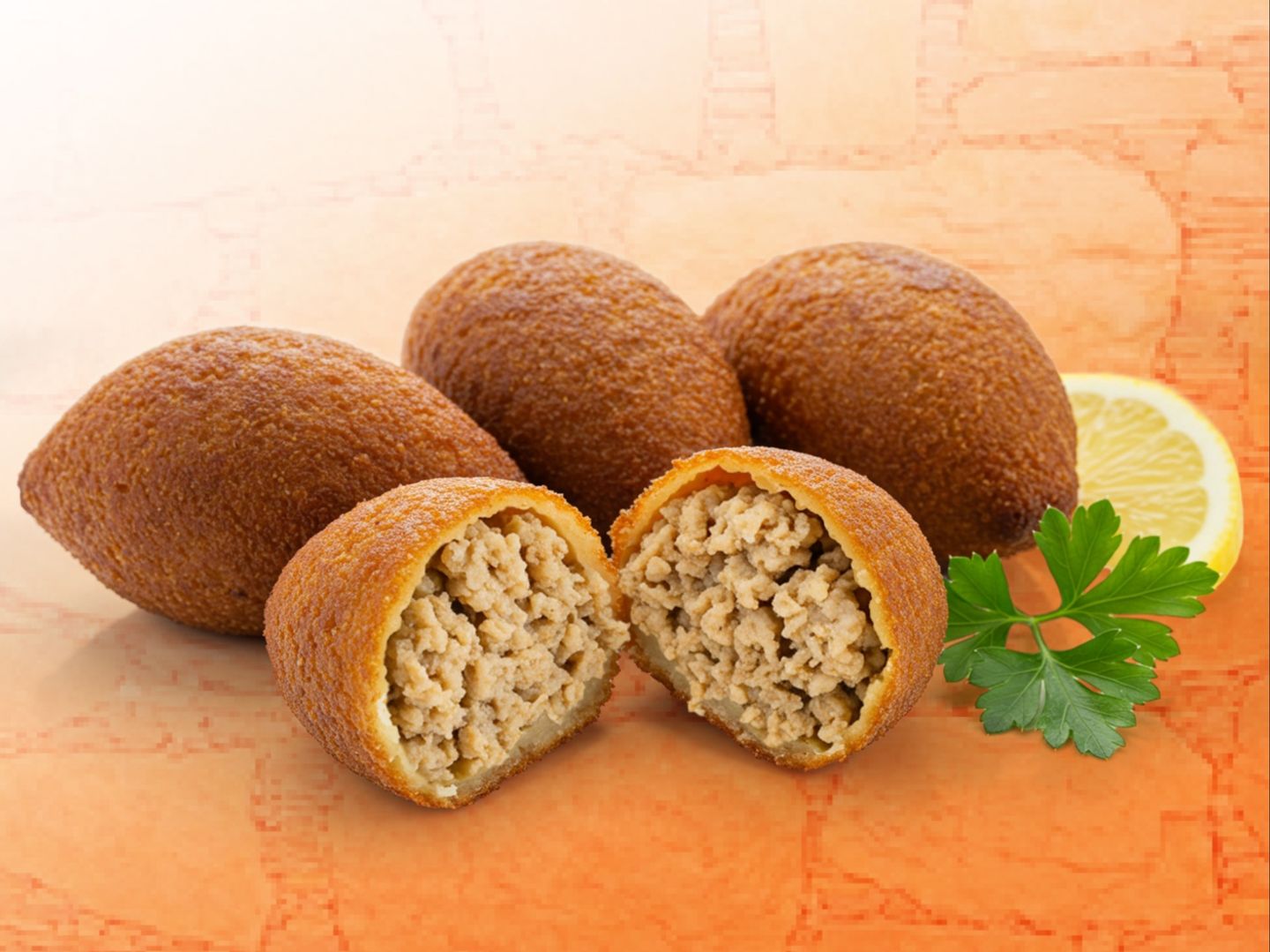 Fried Chicken Kibbeh