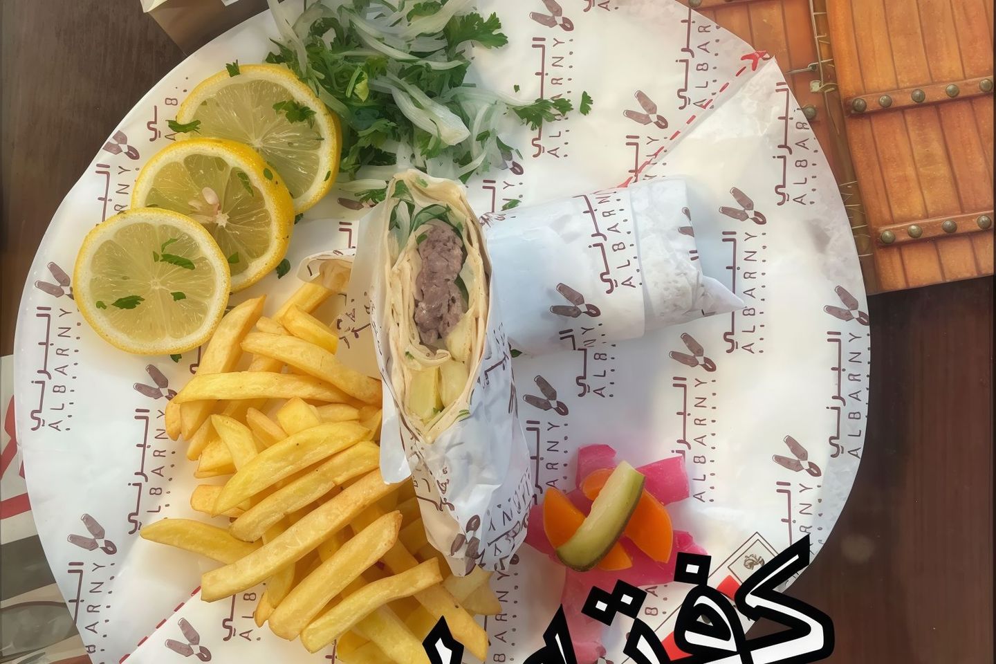 كباب لحم سندوتش