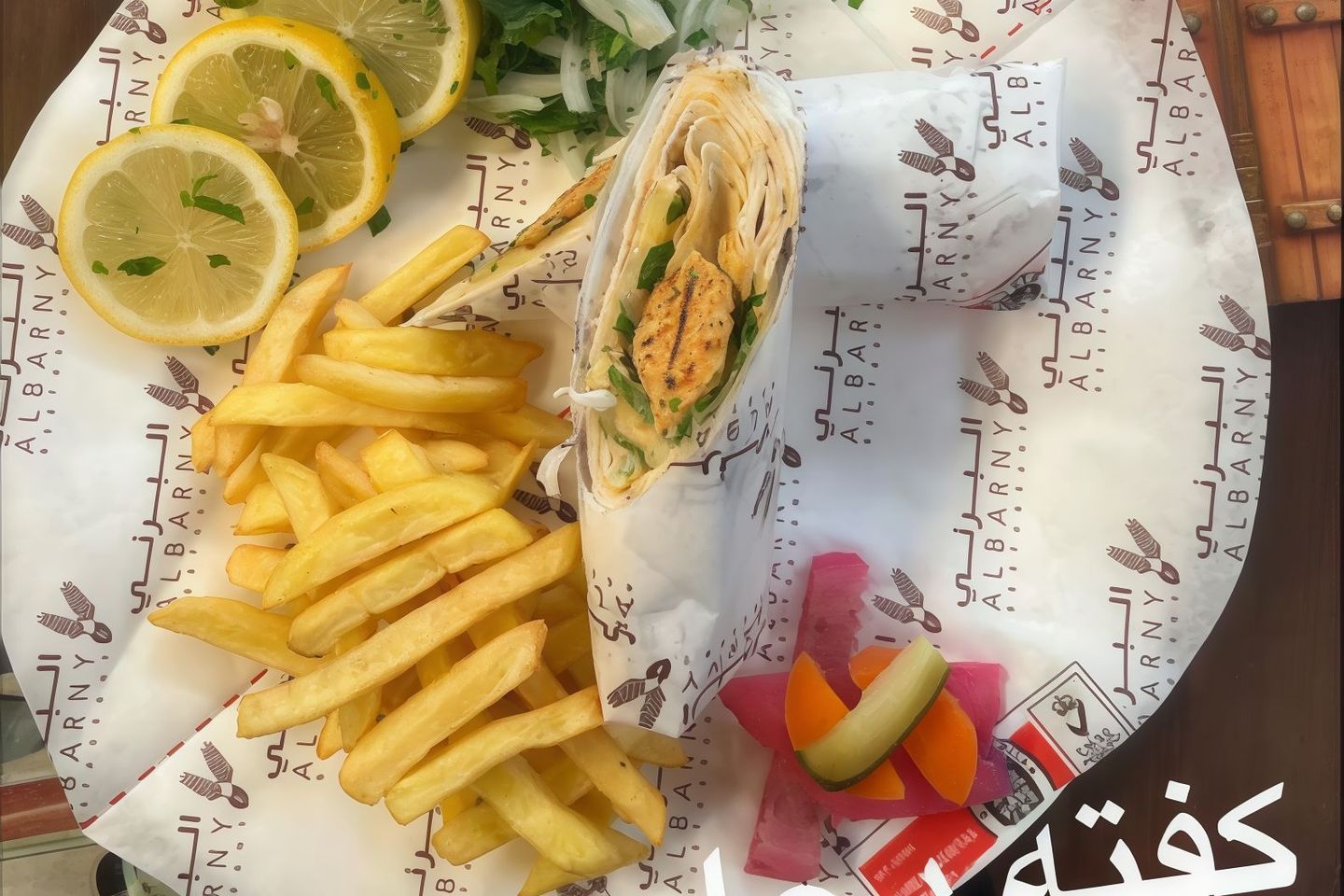 كباب دجاج سندوتش