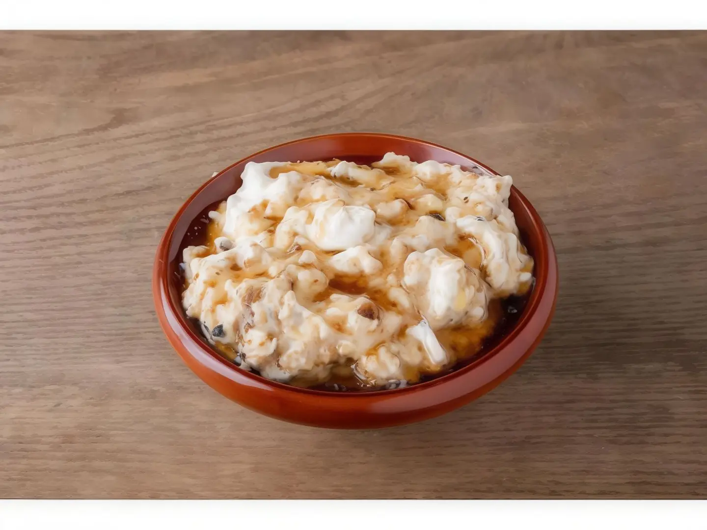 فتة قشطة سادة