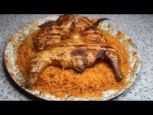 دجاج مقلي نص
