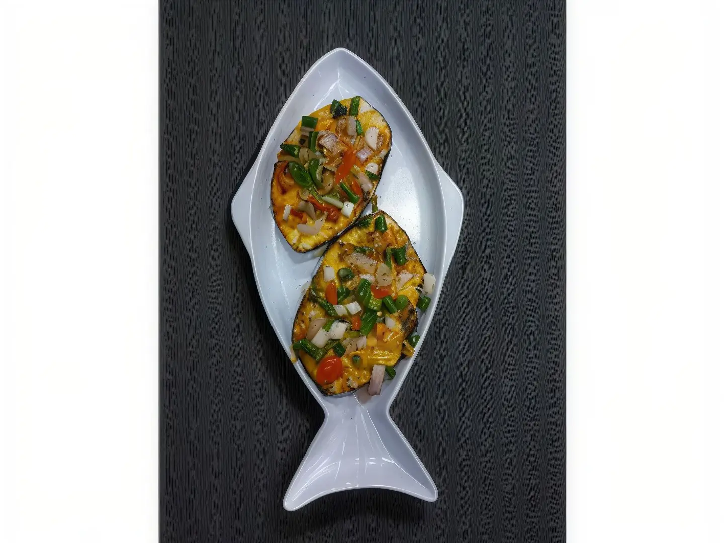 Grilled Mackerel With Vegetables Per Kilogram